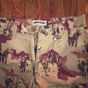 Camo pant fuc”” avesome pants size 32